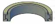 Capped Piston T-Seals