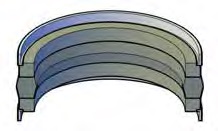 Three Piece Piston Seals