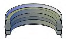 Three Piece Piston Seals